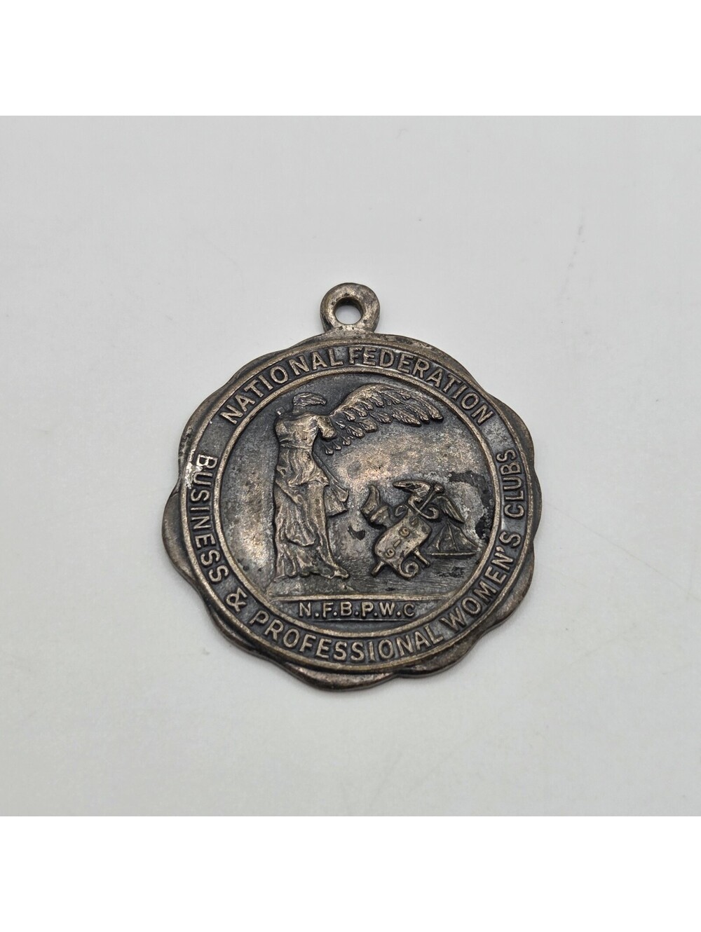 Vintage NFBPWC National Federation Business & Professional Women's Club Medal